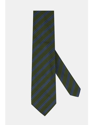 Vakko Patterned Silk Tie