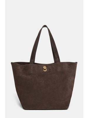 Fabiana Filippi Fabıana Fılıppı Brown Suede Bag