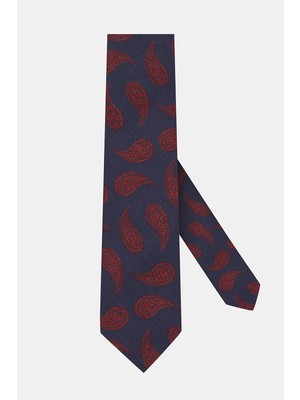 Vakko Patterned Silk Tie