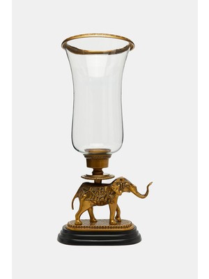 Eichholtz Eıchholtz Elephant Motif Candle Holder