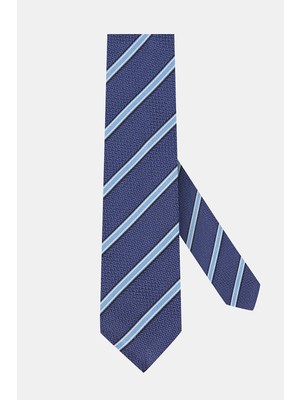 Vakko Patterned Silk Tie