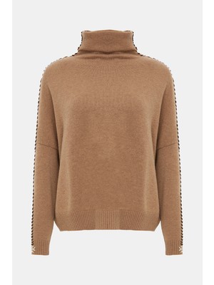 Kujten Tan Cashmere Knitwear