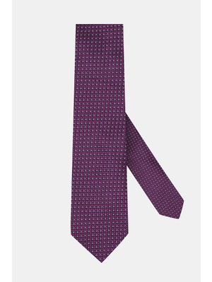 Vakko Patterned Silk Tie