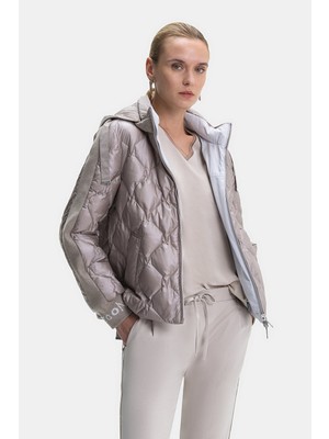 Vakko By Dıego M Beige Goose Down Jacket