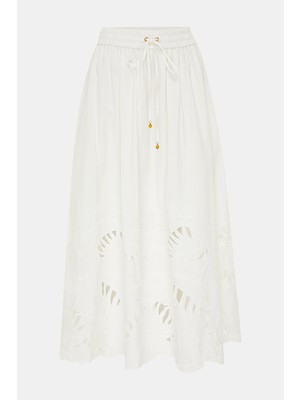 Zimmermann Zımmermann White Skirt