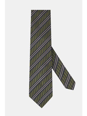 Vakko Patterned Silk Tie