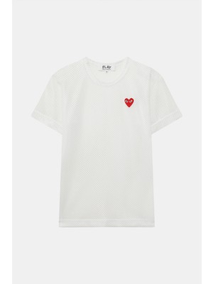 Comme Des Garçons Comme Des Garcons Play White T-Shirt
