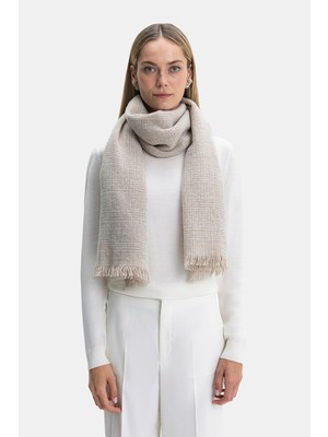 Fabiana Filippi Fabıana Fılıppı Beige Shawl