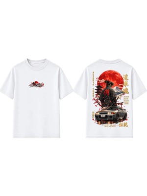 Red Sun Oversize T-Shirt