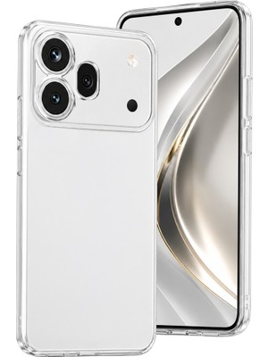 Efnaz Style Huawei Honor 600 Pro Lüx Şeffaf Silikon - Şeffaf