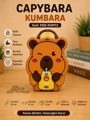 Mixoyuncak Sevimli Kumbara Capybara Kumbara – MSE-KOM13