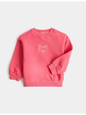 Marks & Spencer Grafik Baskılı Çocuk Sweatshirt