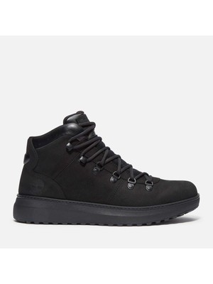 Timberland Hudson Road Mid Lace Up Waterproof Chukka Erkek Siyah Bot