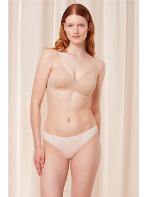 Trıumph Triumph Modern Lace+Cotton Wp Ex Women's Bra Beige