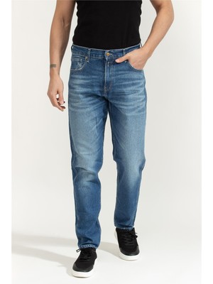 Replay Sandot Relaxed Tapered Men's Jeans Blue