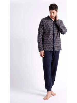 Admas Men's Pajama Set Blue