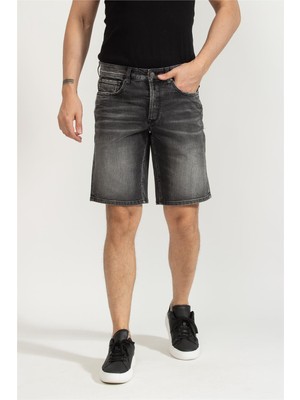 Replay Grover Short Straight Men's Bermuda Shorts Grey