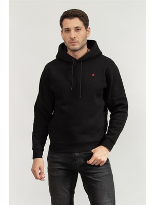 Replay Men's Hooded Sweatshirt Black