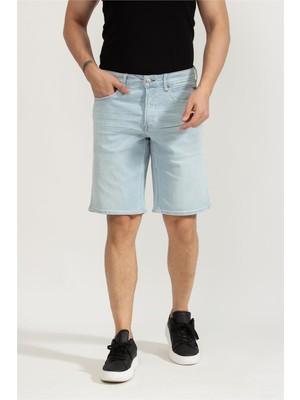 Replay Grover Short Straight Men's Bermuda Shorts Blue