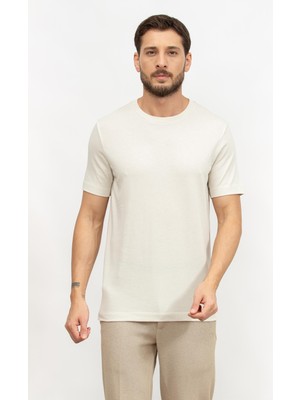 Boss H-Thompson Men's Crew Neck T-Shirt White