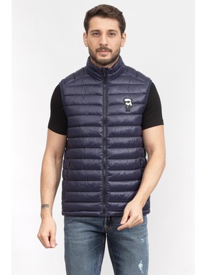 Karl Lagerfeld Men's Vest Parliament Blue