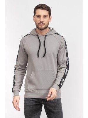 Boss Hugo Sporty Men's Pajama Top Grey