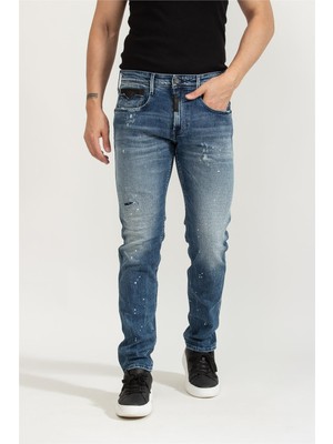 Replay Anbass Slim Men's Jeans Blue