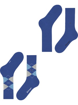 Burlıngton Burlington Everyday Mix So 2-Pack Men's 2-Pack Socks Blue