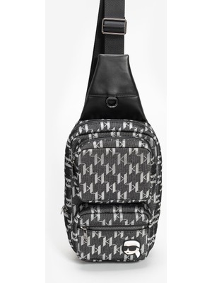 Karl Lagerfeld Men's Reporter Bag Black