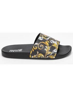 Versace Jeans Couture Men's Slides Black