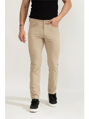 Boss Men's 5-Pocket Pants Beige