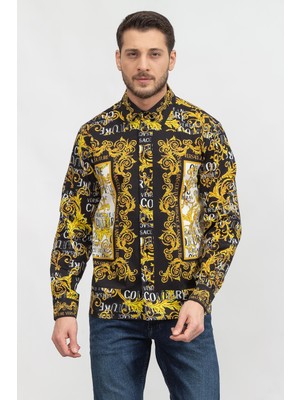 Versace Jeans Couture Men's Shirt Black