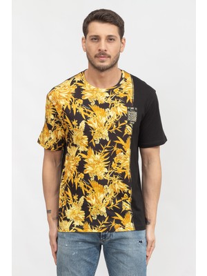 Just Cavallı Just Cavalli Men's Crew Neck T-Shirt Black