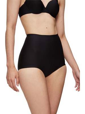 Trıumph Triumph Medium Shaping Series Highwaist Panty Briefs Black