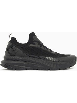 Ea7 Black And White 10TH Anniversary Sneakers Black