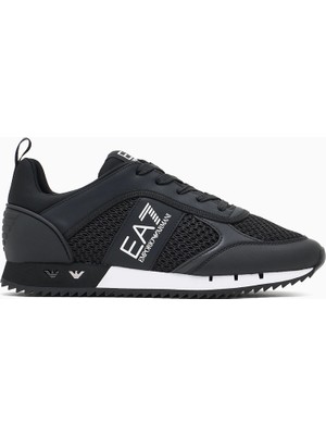 Ea7 Black And White 10TH Anniversary Sneakers Black