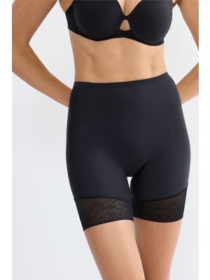 Trıumph Triumph Comfort Contour Mid-Thigh Panty Women's Shapewear Black