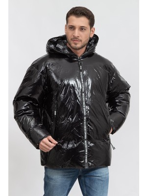 Versace Jeans Couture Logo Zip Men's Jacket Black