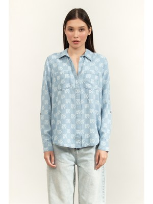 Dkny Women's Shirt Multicolor