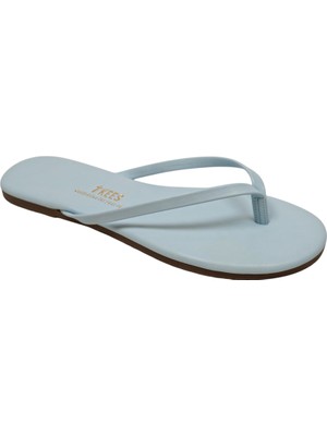 Tkees Women's Baby Blue Classic Slippers