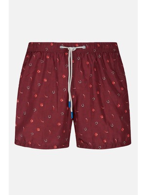 Fefe Napolı Men's Swim Shorts Multicolor