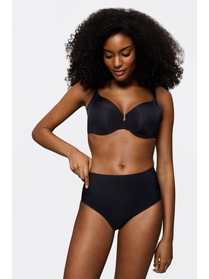Trıumph Triumph Women's Bmu Illusion Curve Maxi Briefs Black