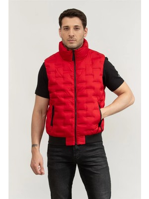 Replay Regular Men's Vest Red
