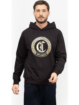 Just Cavallı Just Cavalli Men's Hooded Sweatshirt Black