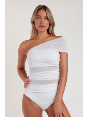 Admas Women's Swimsuit White