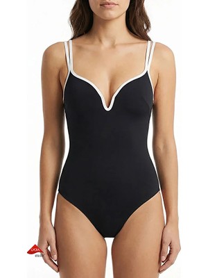 Penti Black Beluga Push Up Swimsuit