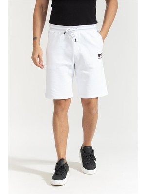 Karl Lagerfeld Men's Bermuda Shorts White