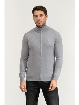 Karl Lagerfeld Men's Cardigan Grey