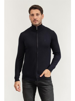 Karl Lagerfeld Men's Cardigan Parliament Blue