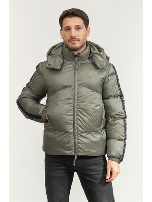 Ea7 Men's Bomber Jacket Multicolor